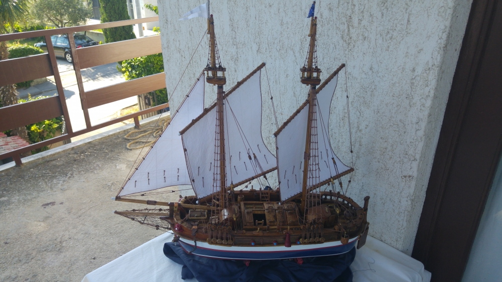 Starohrvaška ribiška ladja Trabakul
